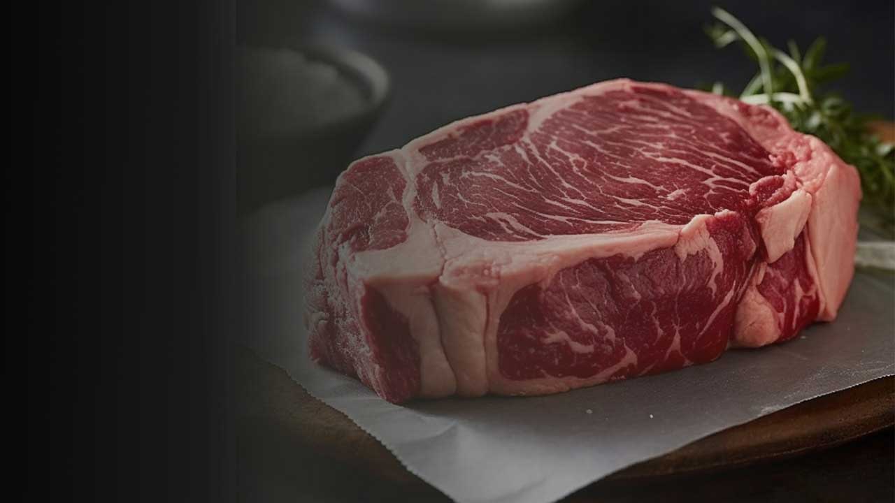 Premium Steak von TAURBULL, Black Angus, aus Mutterkuhaufzucht, Freilandhaltung, zart und saftig.