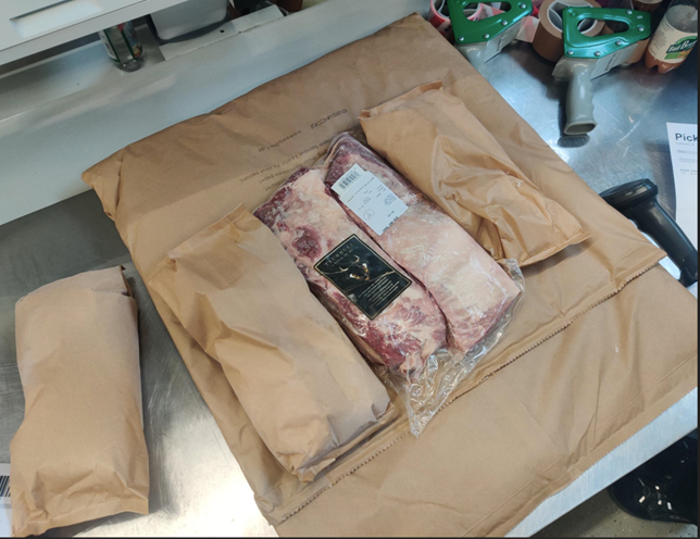 Schockgefrostetes Black Angus portionieren – so gelingt es