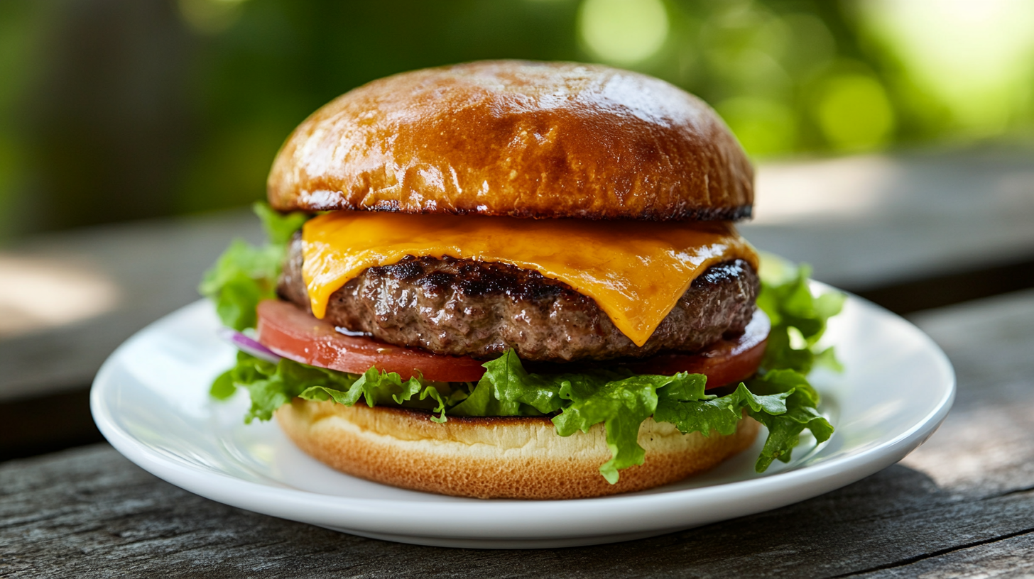 10 Burgerpatties á 200g - 2kg Gras-Fed Black Angus Dry Aged Burger Patties - 70/30 Mix